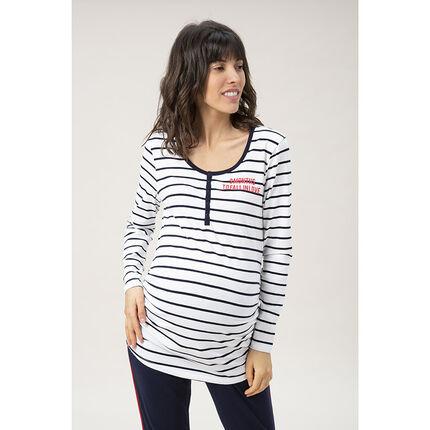 T-shirt manches longues homewear