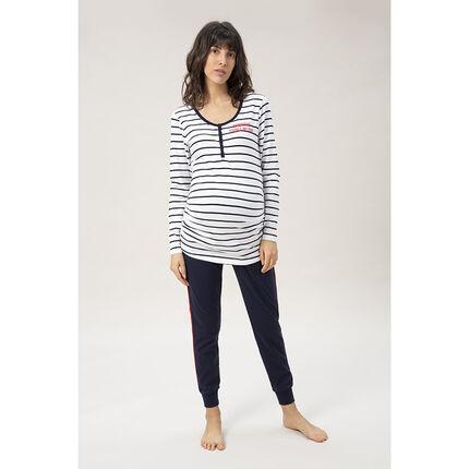 T-shirt manches longues homewear